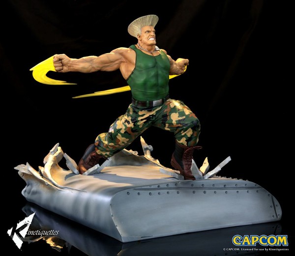 Guile, Street Fighter V, Kinetiquettes, Pre-Painted, 1/6